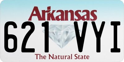 AR license plate 621VYI