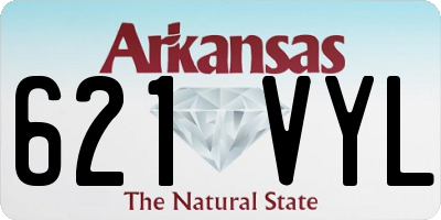 AR license plate 621VYL