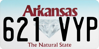 AR license plate 621VYP