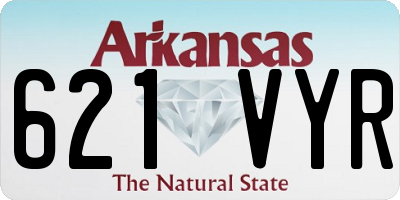 AR license plate 621VYR