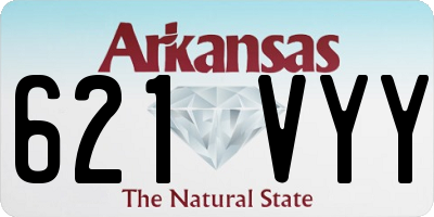 AR license plate 621VYY