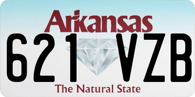 AR license plate 621VZB