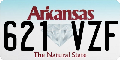 AR license plate 621VZF