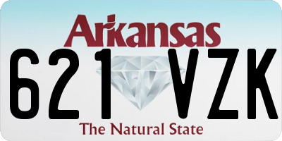 AR license plate 621VZK