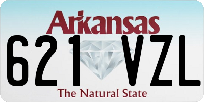 AR license plate 621VZL