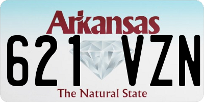 AR license plate 621VZN