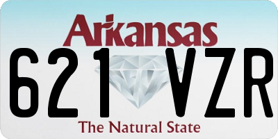 AR license plate 621VZR