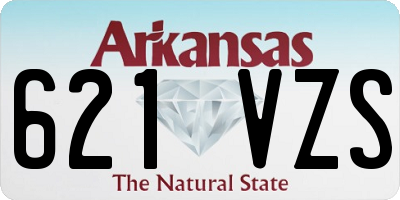 AR license plate 621VZS