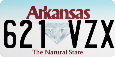AR license plate 621VZX