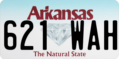 AR license plate 621WAH