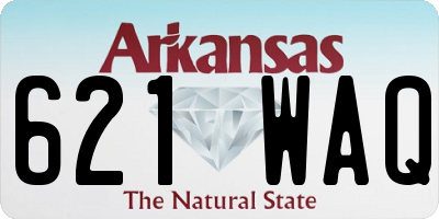 AR license plate 621WAQ