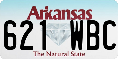 AR license plate 621WBC