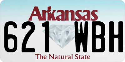 AR license plate 621WBH