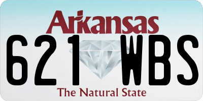 AR license plate 621WBS
