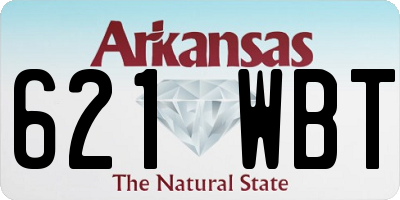 AR license plate 621WBT