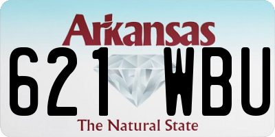 AR license plate 621WBU
