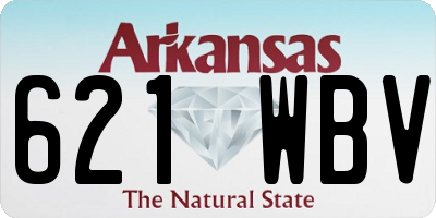 AR license plate 621WBV