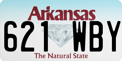AR license plate 621WBY