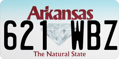 AR license plate 621WBZ