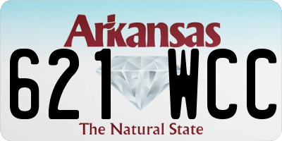 AR license plate 621WCC