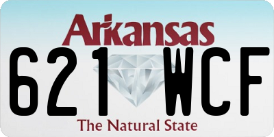 AR license plate 621WCF