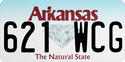 AR license plate 621WCG