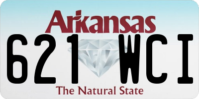 AR license plate 621WCI