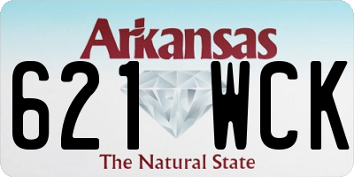 AR license plate 621WCK