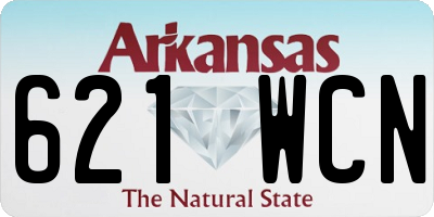 AR license plate 621WCN
