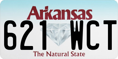AR license plate 621WCT