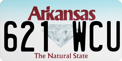 AR license plate 621WCU