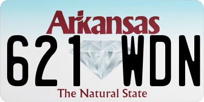 AR license plate 621WDN
