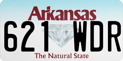 AR license plate 621WDR