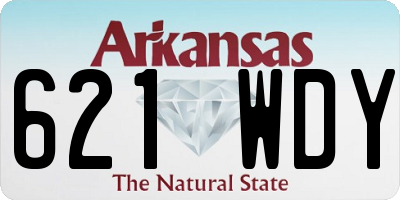 AR license plate 621WDY