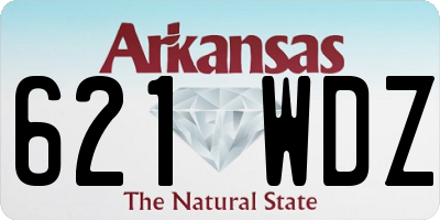 AR license plate 621WDZ