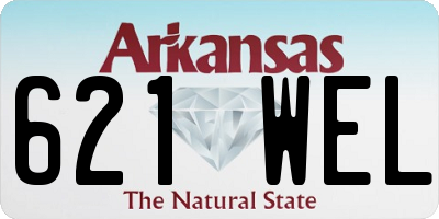AR license plate 621WEL