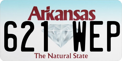 AR license plate 621WEP