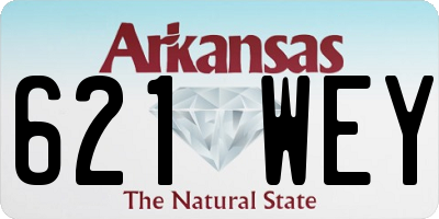 AR license plate 621WEY