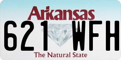 AR license plate 621WFH
