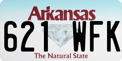 AR license plate 621WFK