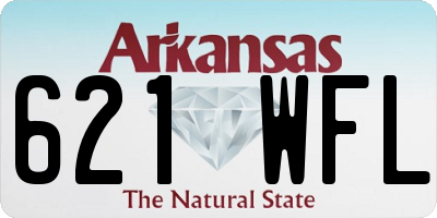 AR license plate 621WFL