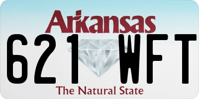 AR license plate 621WFT