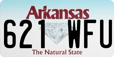 AR license plate 621WFU