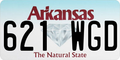 AR license plate 621WGD