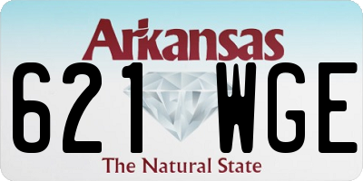 AR license plate 621WGE