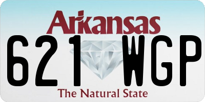 AR license plate 621WGP