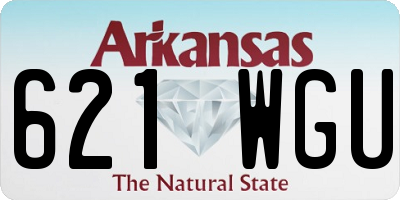 AR license plate 621WGU