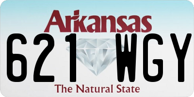 AR license plate 621WGY