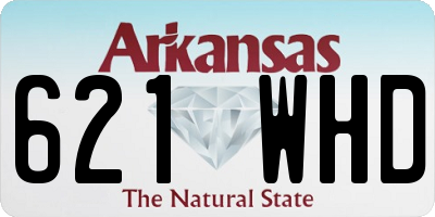 AR license plate 621WHD