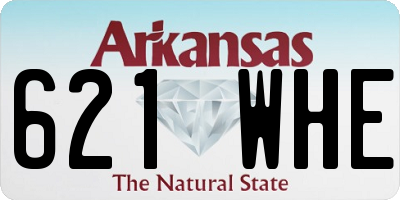 AR license plate 621WHE